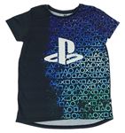 Černé tričko s logem PlayStation Primark